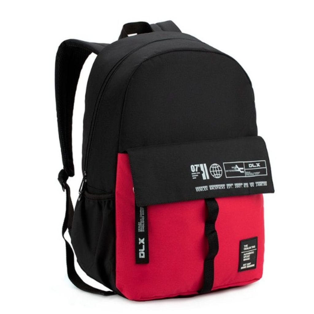 Mochila Costas Juvenil Casual Masculino Vermelha Denlex