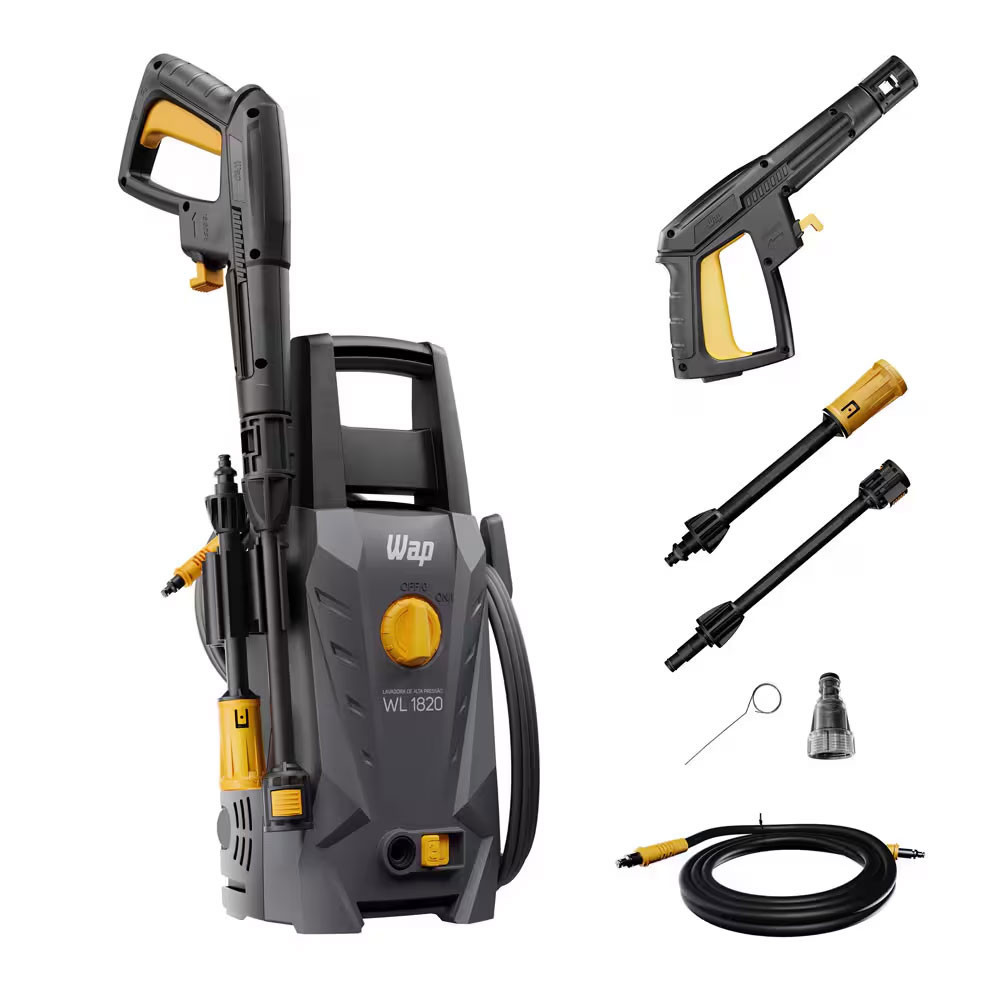 Lavadora de Alta Pressão WL 1820 1500PSI 1400W com Sistema Stop Total WAP