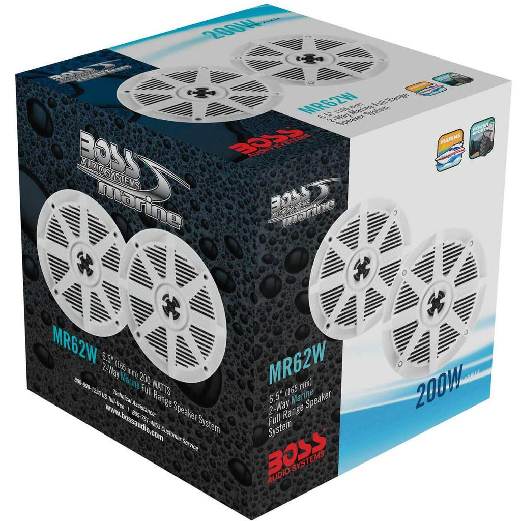 Alto Falante Marinizado BOSS MR62 200W
