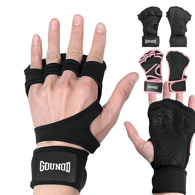 Luvas Esportivas Para Halterofilismo , Treinamento Físico , Punho De Ginástica , Pulseira Ajuste Cruzado , Proteção Da P