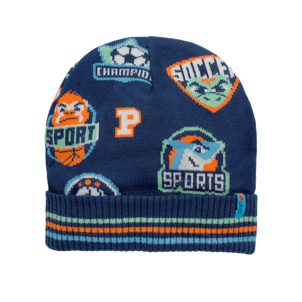 Gorro Infantil Tuba Futebol Inverno Confortável Menino Puket