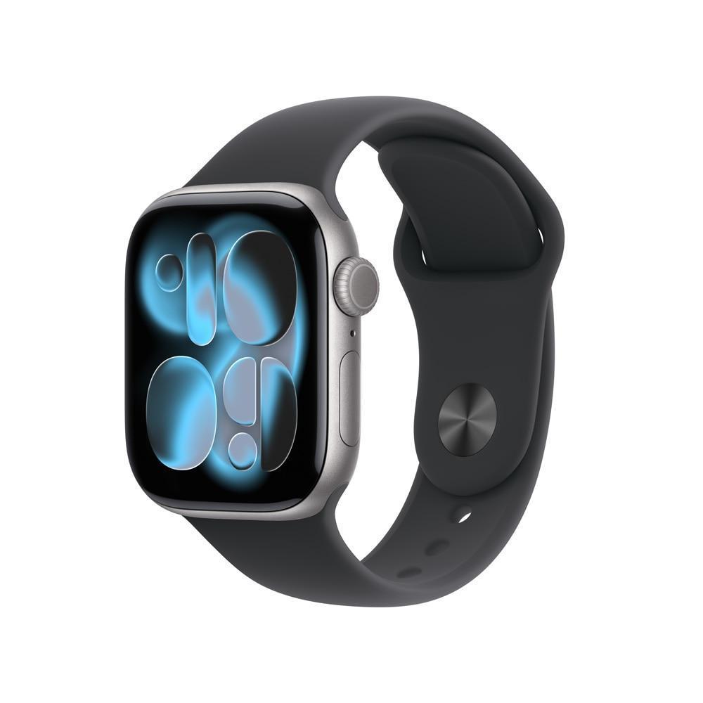 Apple Watch Series 11 GPS - Caixa cinza-espacial de alumínio – 42 mm - Pulseira 