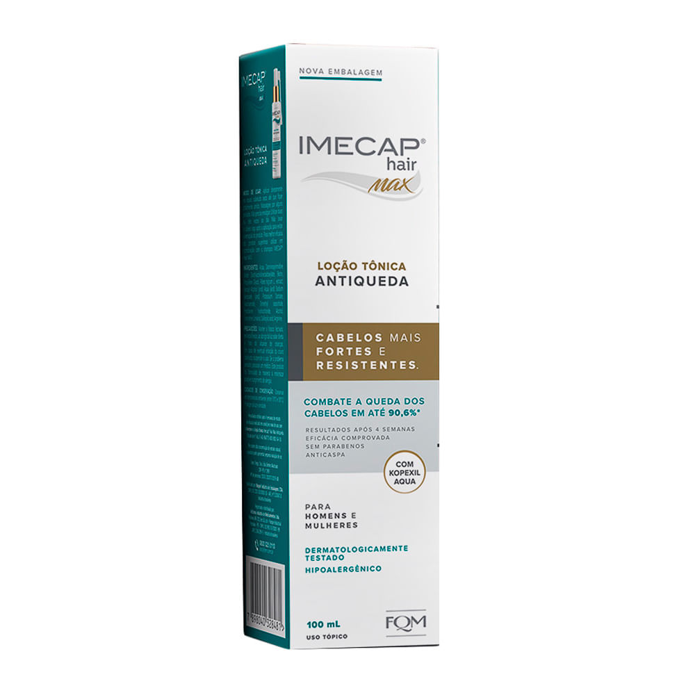 Loção Tônica Antiqueda Imecap Hair Max 100ml