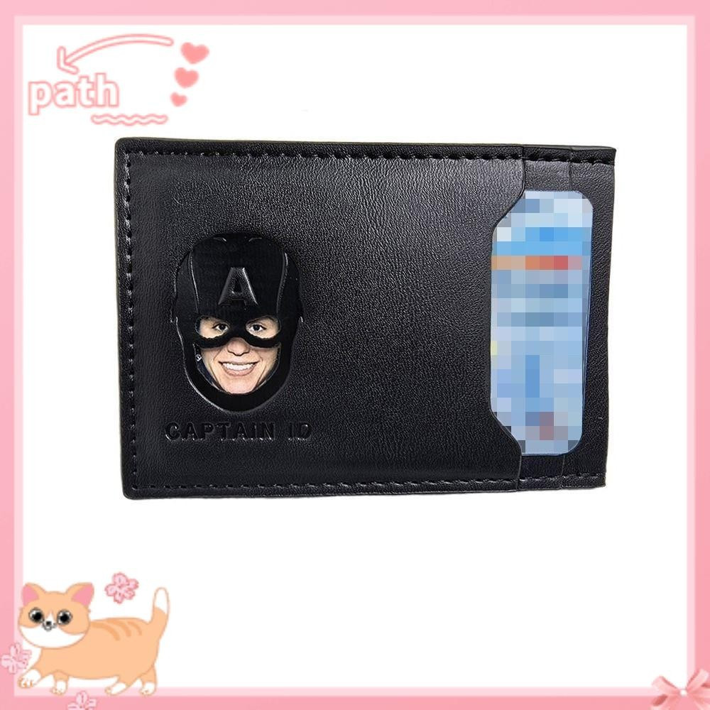 Porta-Cartões Masculino PATH , Capa Impermeável Para Cartão Do Batman Capitão América , Carteira Masculina Ultraleve Com