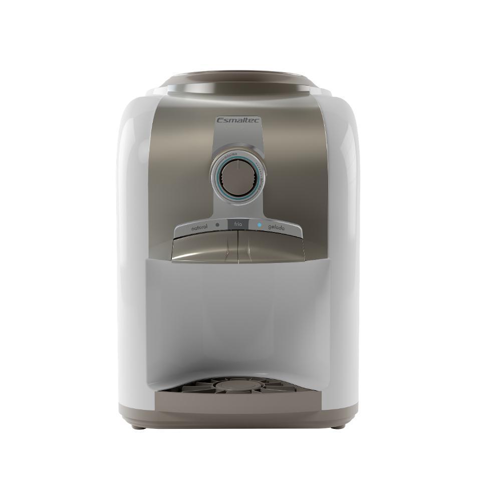 Bebedouro De Mesa Esmaltec EGM30 127V Branco Com Compressor e Abertura Automática