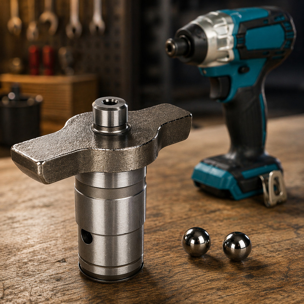 Bigorna M e 2 Esferas 3mm Parafusadeira TD090D TD110D Makita