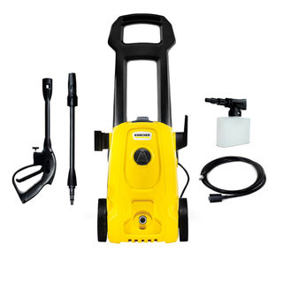 Lavadora de Alta Pressão Kärcher Wash Jet 1.500 PSI/Libras 1400W 300L/h com Aplicador de Detergente e Lança Regulável