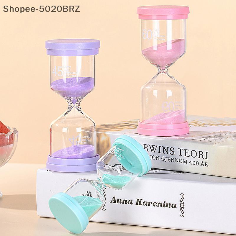 [THEBR] 1 Pc 3/5/10/15/30 Minutos Ampulheta Colorida Crianças Presente Para Brinquedo Temporizador De Areia Hora Vidro D
