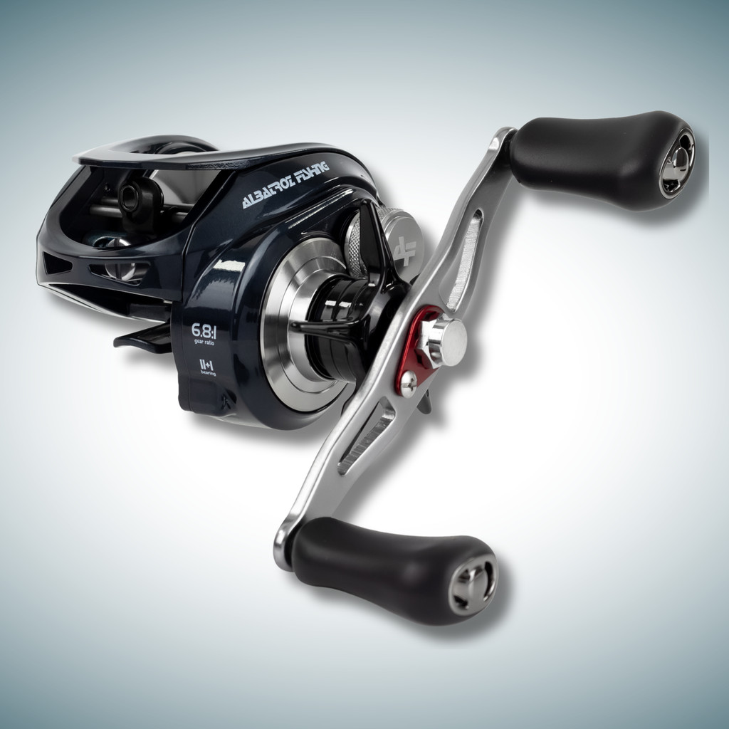 Carretilha Big Game Carretilha Big Game Blade Tamba 12 Rolamentos Drag 15kg Carretel e Manivela alumínio Albatroz