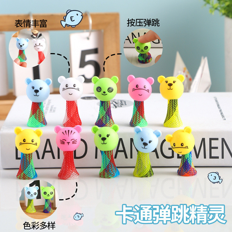 Brinquedo de Pegadinha Elfo Saltitante, Boneco Saltador, Boneco de Brinquedo, Boneco de Brinquedo para Alívio do Estress