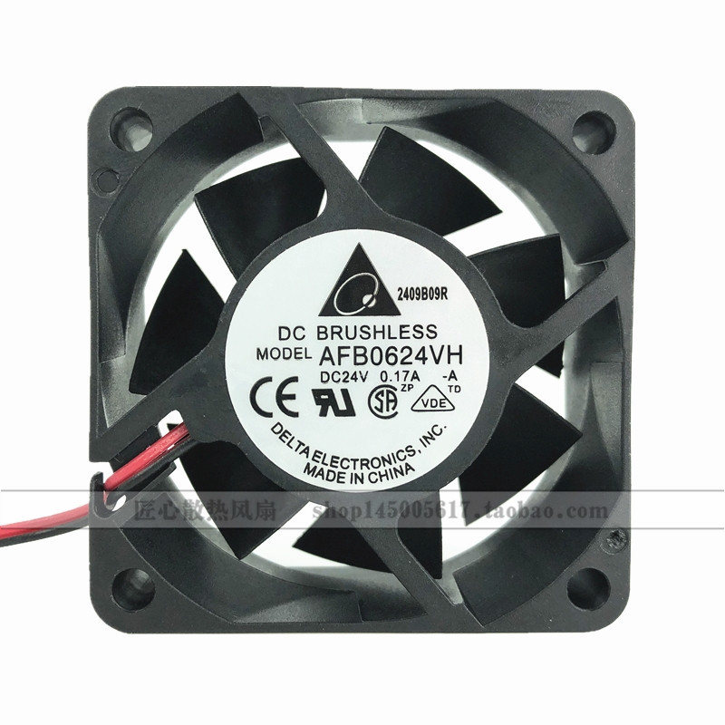 Novo ventilador de resfriamento inversor DELTA DELTA AFB0624VH 6025/DC 24V 0.17A