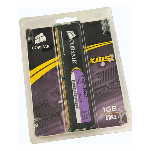 Memória Corsair Cm2x1024-6400 Xms2 1gb Ddr2 800 Mhz Pc2 6400