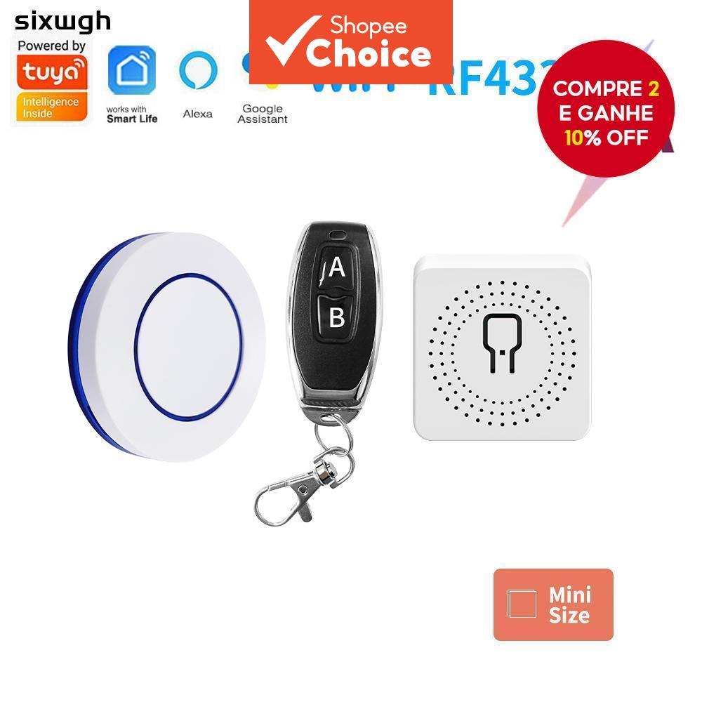 Tuya WiFi Smart Switch 16A Controlador Sem Fio Com Suporte Para Life Alexa