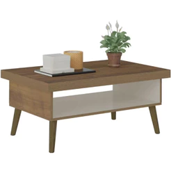 Mesa de Centro Artely Lucca 91 cm de Largura
