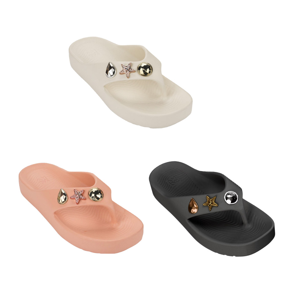 Chinelo Tamanco Zaxy Zen Feminino Plataforma Conforto Macio
