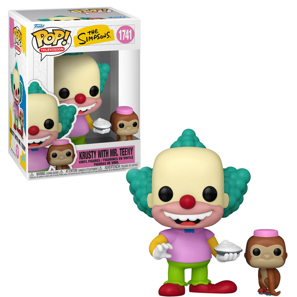 POP FUNKO 1741 Simpsons - Krusty With Mr. Teeny Figure