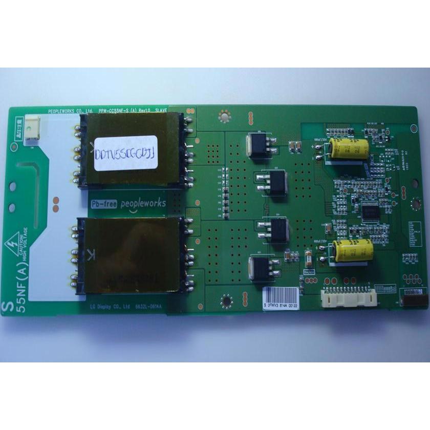 Placa Inverter Original 55ld650 6632l-0614a Rev:1.0 USADA
