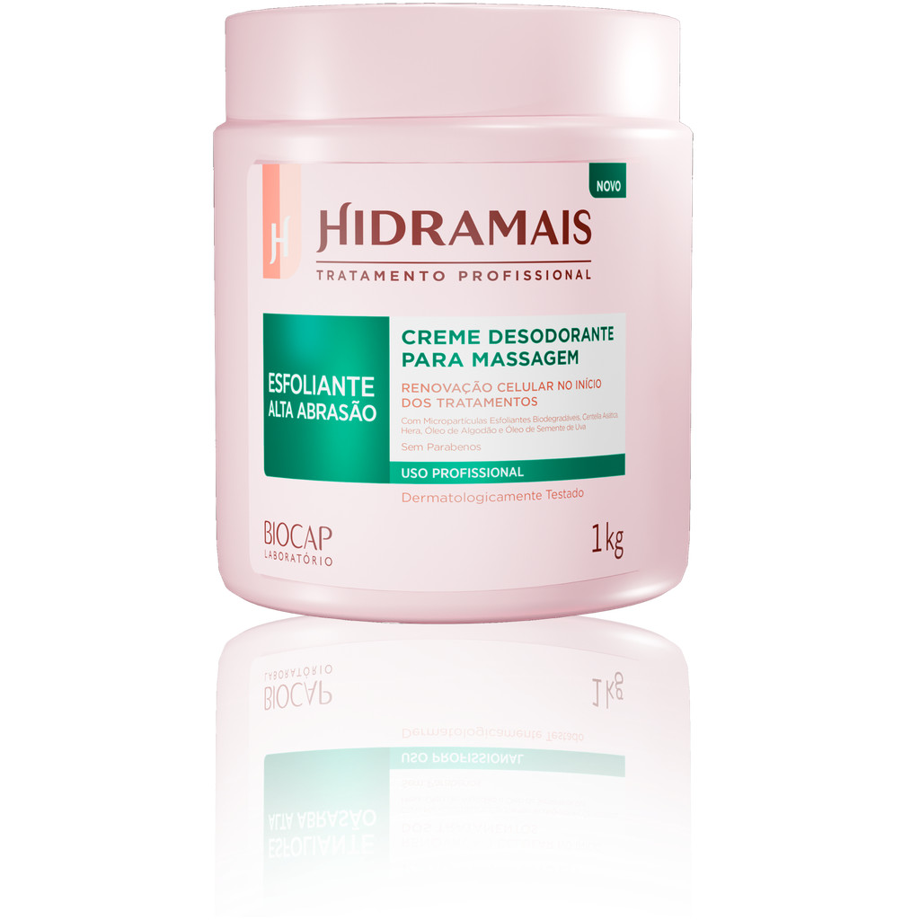Creme para Massagem Esfoliante Alta Abrasão 1kg