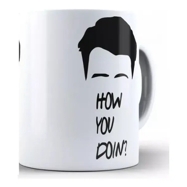 Caneca Série Friends Joey How You Doin Porcelana 325ml Presente Criativo