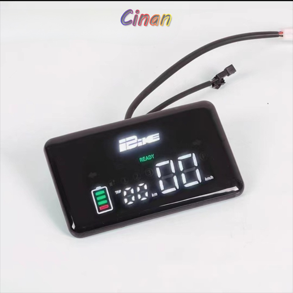 Display LED Para Veículo Elétrico CINAN , Tela De Velocímetro Multitensão De Plástico , Painel De Controle De Instrument