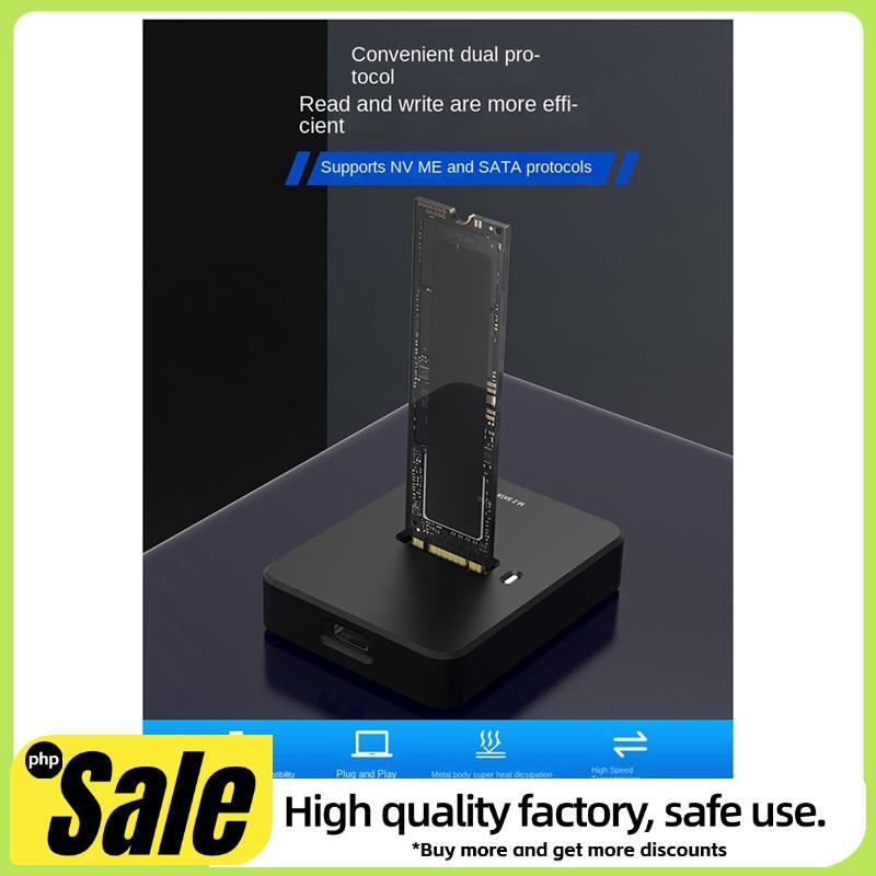 Base De Disco Rígido NVME/SATA Protocolo Duplo 10G Leitura On-Line Velocidade De Escrita SSD Externo Tipo-C Portátil