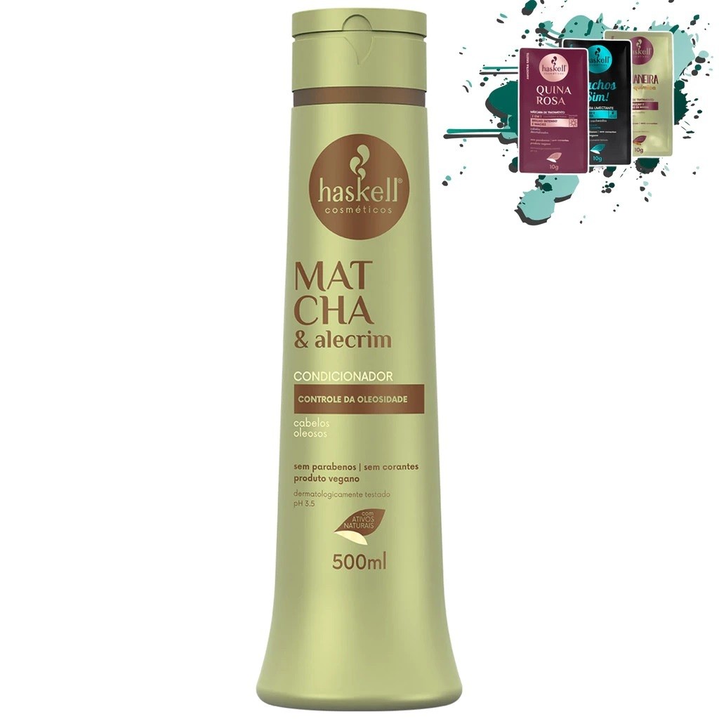 Condicionador Matcha e Alecrim 500ml Haskell