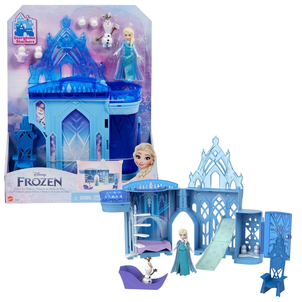 Palácio Congelado da Elsa Disney Frozen JDP63 - Mattel