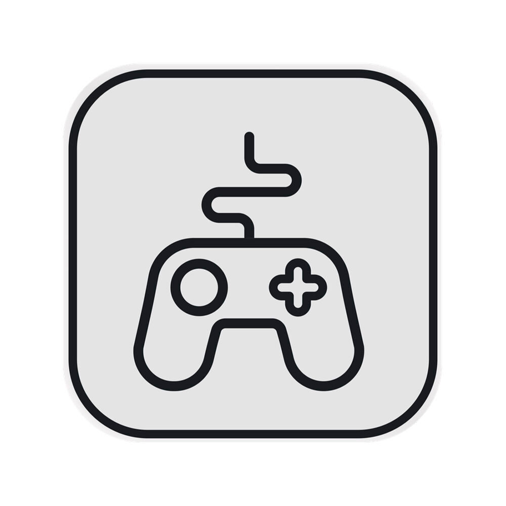 Luminária Box Controle Gamer Light Branco