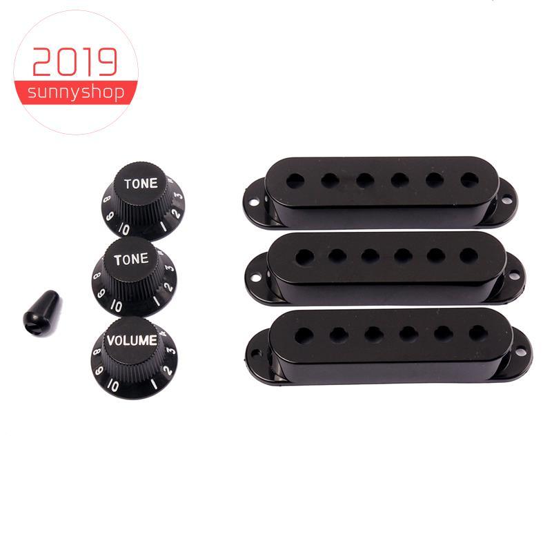 [Bestseller S] 3 Unidades De Tampa De Captador De Guitarra , Botões De Tom De Volume , Conjunto De Peças De Ponta De Int