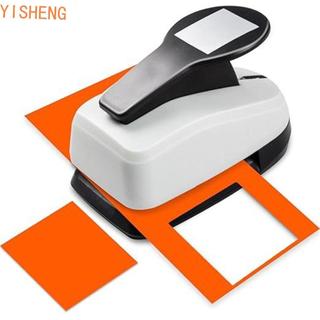 Cortador De Papel YISHENG , Perfurador De Artesanato Artesanal Para Corte , Relevos De Gravação Quadrada Sem Esforço