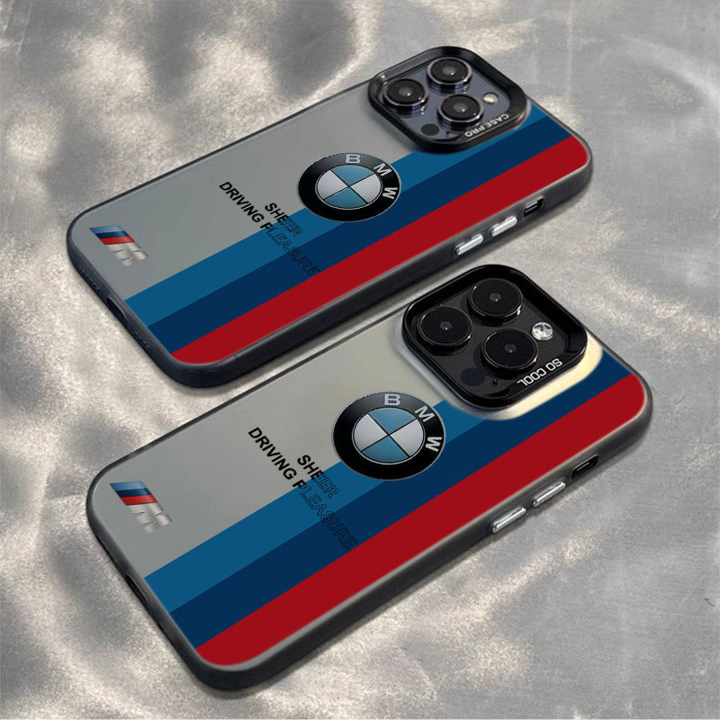 Acabamento Matte Premium Capa Capinha Para Samsung A04S A05S A06 A12 A13 A14 A15 A16 BMW M Sport Stripe Logo