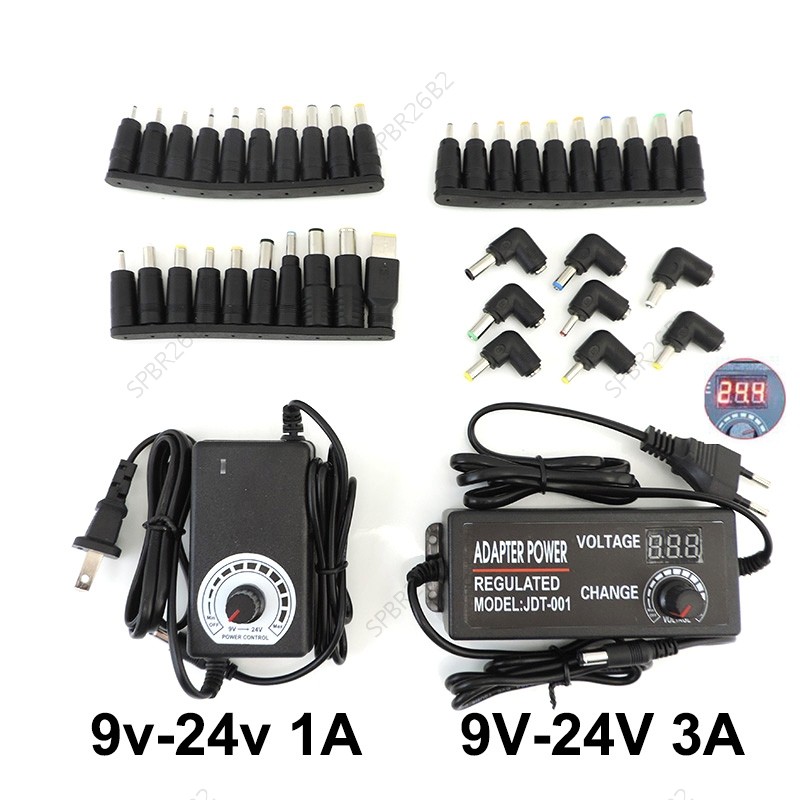 Adaptador De Carregador De Fonte De Alimentação Ajustável 9V-24V 12V 24V 1A 3A 24W 72w AC 220V BR26B2