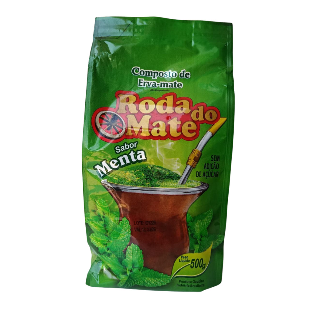 Erva Mate  Roda do Mate Sabor Menta
