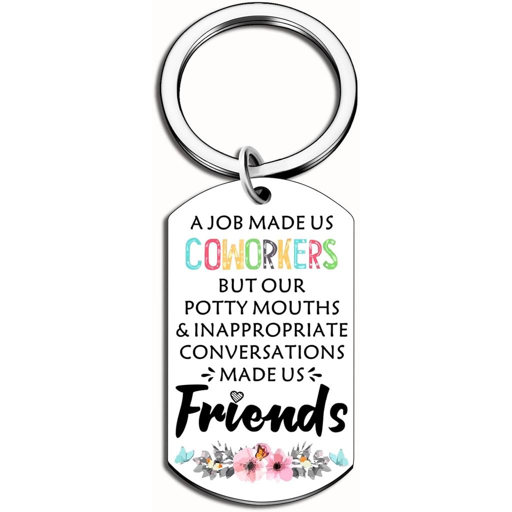 Chaveiros Engraçados para Mulheres, Presentes de Amizade no Trabalho, Chaveiro para Melhor Amiga, Chaveiro de Amizade pa