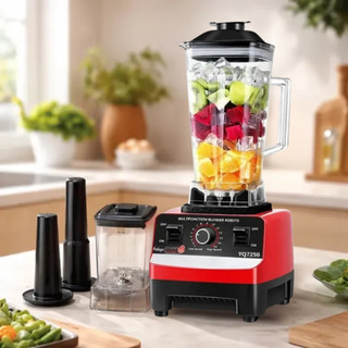 Triturador de Alimentos Liquidificador Industrial 1500W 2L Profissional Alta Potência Cop…