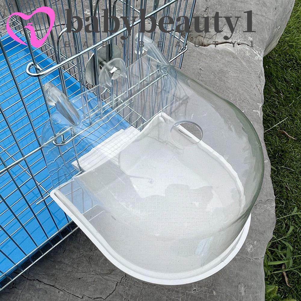 BABYBEAUTY1 Caixa De Chuveiro Para Pássaros , Banheira Colorida Antiderrapante Papagaio , Banho Com Montagem Na Parede D