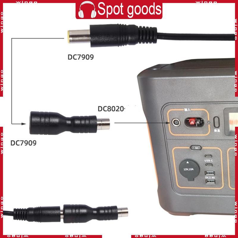 Adaptador WIN DC7909 Para DC8020 Amplas Aplicações Painel Solar RV Energia Portátil