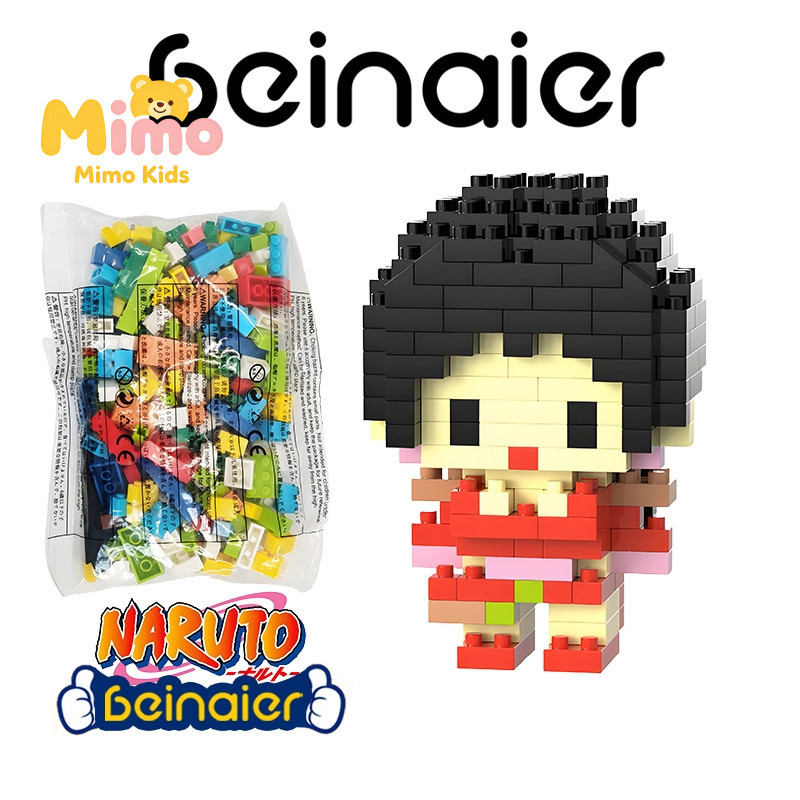 Mini Estatuetas Naruto Montáveis, Blocos Construtivos Presente Infantil — imagem 2 de 2