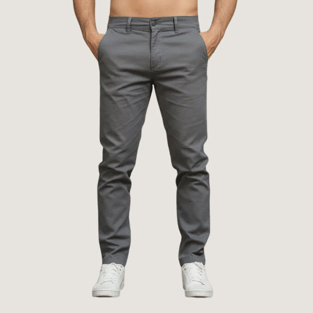 Calça Sarja Masculina Slim Masculino com Lycra Elastano Bolso Faca Confortável Moderna Várias Cores
