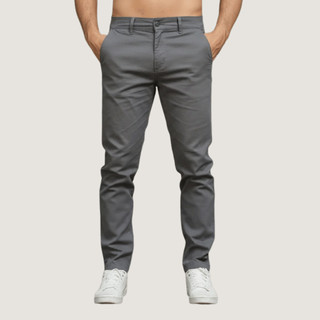 Calça Sarja Masculina Slim Masculino com Lycra Elastano Bolso Faca Confortável Moderna Várias Cores