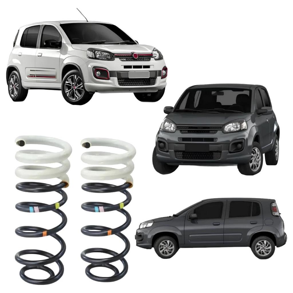 PAR DE MOLA TRASEIRA COFAP PARA FIAT UNO 2010 2012 2016 2026