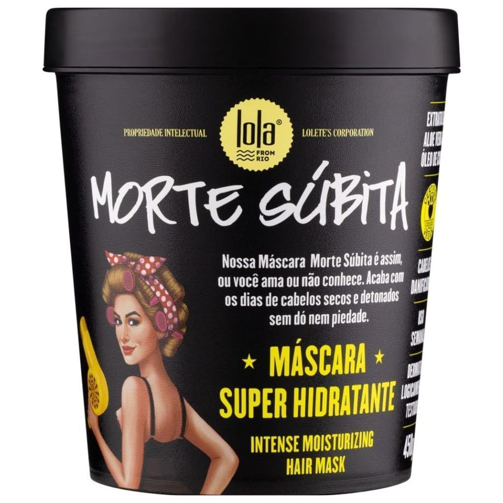 Máscara Tratamento Morte Subita 450g - Lola Cosmetics