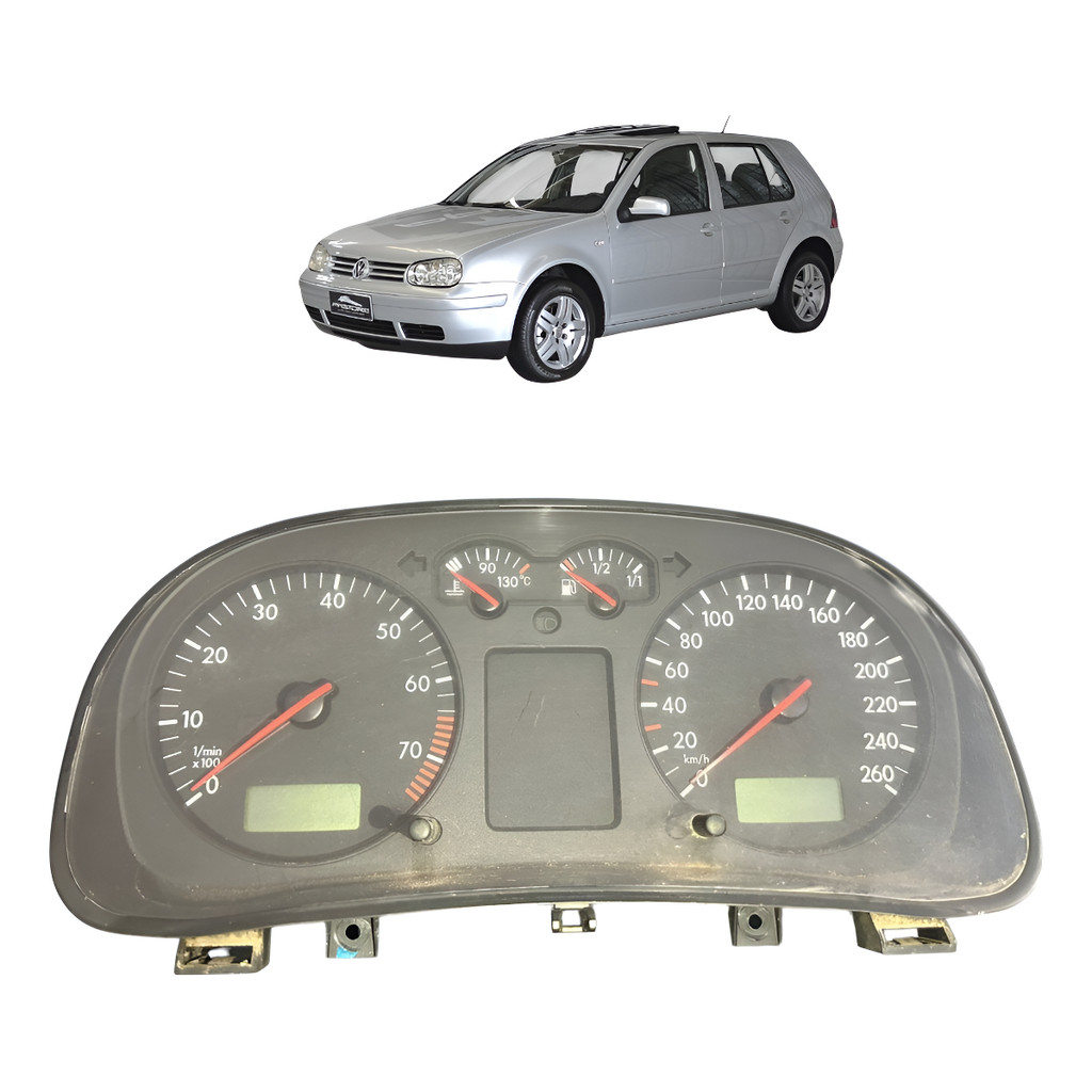 Painel De Instrumento Vw Golf Sapão Bora 1998 2006 Preto