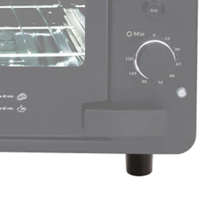 Pé Dianteiro de Suporte para Forno