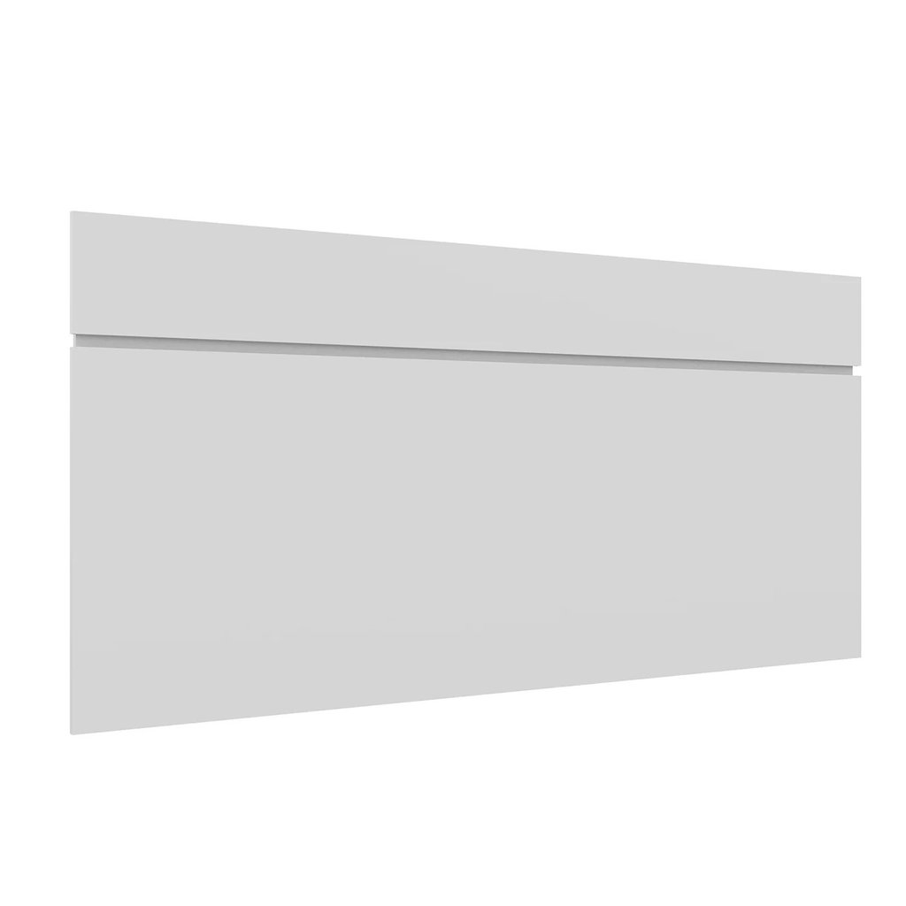 Cabeceira Casal 100% MDF 150cm Lara Branco Branco
