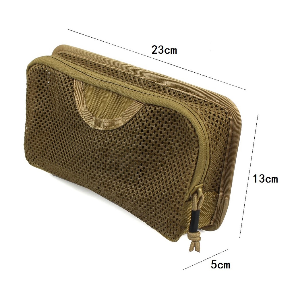 Esportes ao ar livre EDC separação malha saco mágico gancho superfície pasta mochila ferramenta de extensão saco de arma