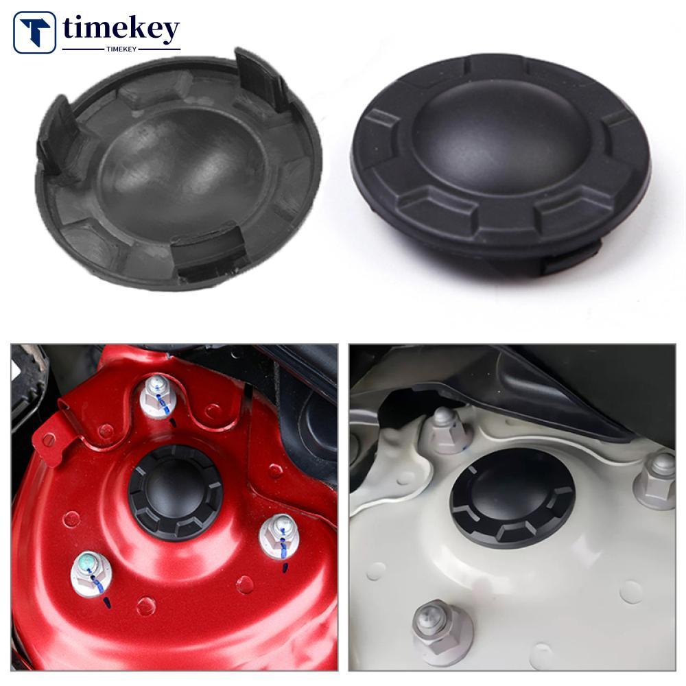 TIMEKEY Para Mazda 3 CX-5-4-8 Acessórios 2 Pçs Amortecedor Do Carro Guarnição Capa De Proteção À Prova Dwaterproof Água 