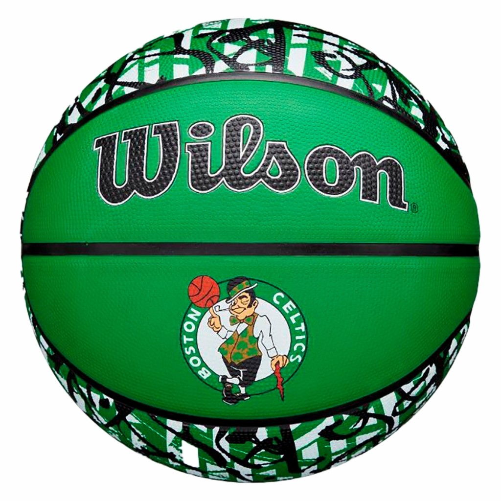 Bola Basquete Wilson Tamanho 7 NBA Team Graffiti Celtics
