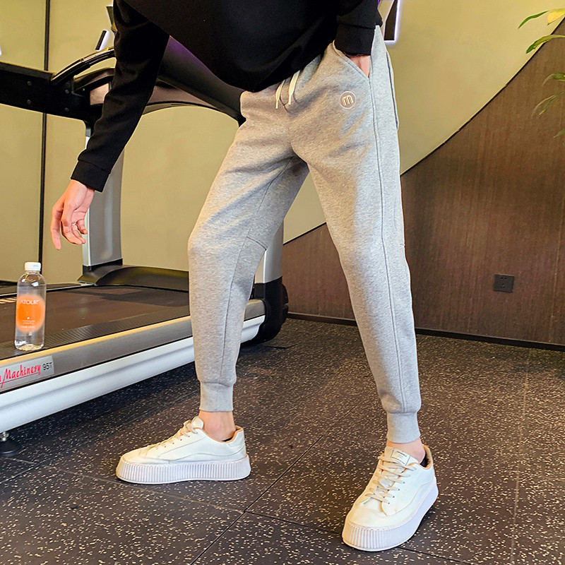 Primavera estilo moletom masculino marca na moda Puffian bonito Leggings calças esportivas 2026 novo estilo primavera ou