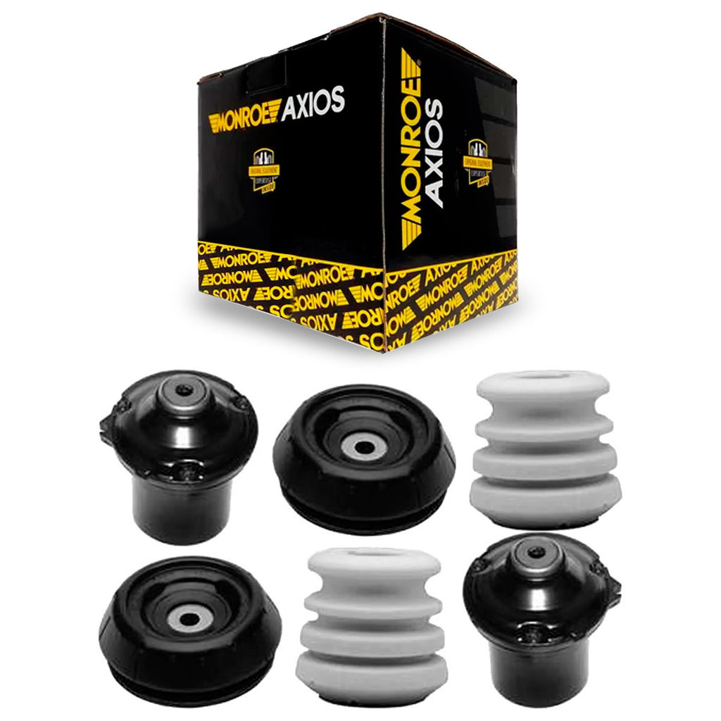 Par Kit Amortecedor Batente Coifa Dianteiro Vectra Zafira Astra Axios